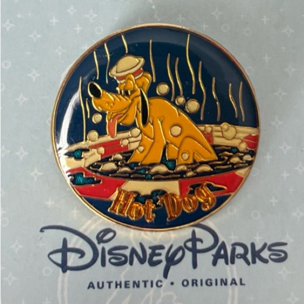Disney Parks DCL Cruise Line Pluto Hot Dog Pin